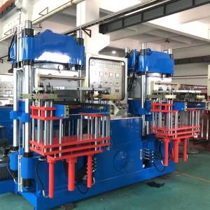  Rubber Plate Vulcanizing Press Vacuum Molding Machine For Making Rubber Seals For UPVC Pipes Manufactures