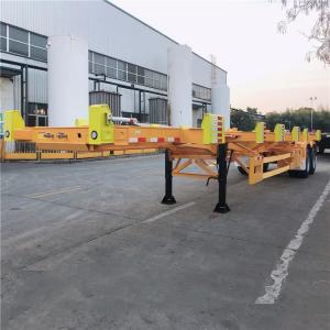 China Shipping Combo 12500MM JOST 20 Foot Container Chassis on sale