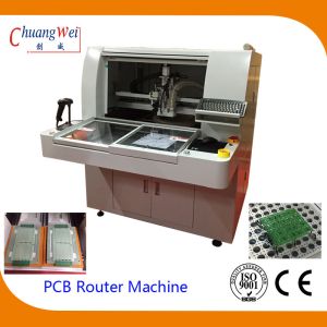 Spindle PCB Depaneling Router with CCD Camera System 220V