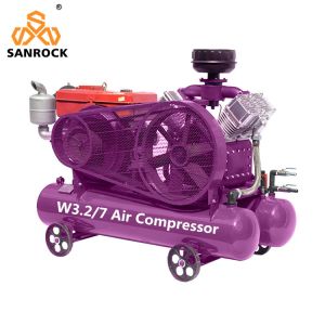 Belt Driven Air Compressor Reciprocating Air Compressor Machine Piston Air