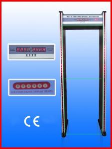  Walk-through Metal Detector door，Door frame metal detector, JLS-200(6 Zones&amp;LED display) Manufactures