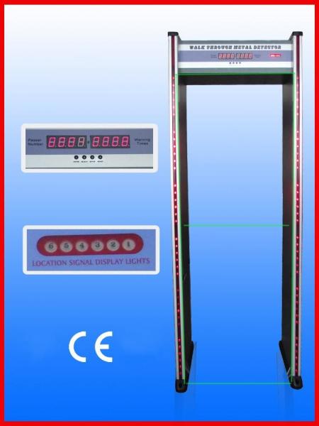 Walk-through Metal Detector door，Door frame metal detector, JLS-200(6 Zones&LED display)