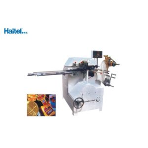 Fully Automatic Chocolate Foil Wrapping Machine Human Machine Operation