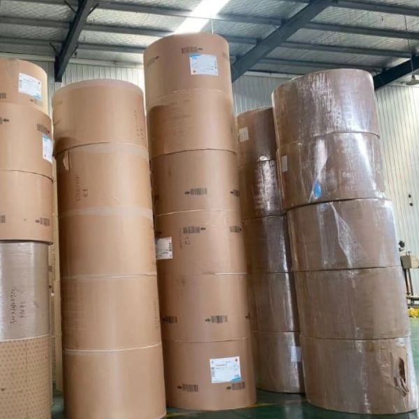 Brown Kraft Paper Roll For Making Food Container Salad Box