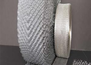  Stainless Steel Knitted Wire Mesh Tape 0.20mm 95% Filter For Catalytic Converter Mesh Manufactures