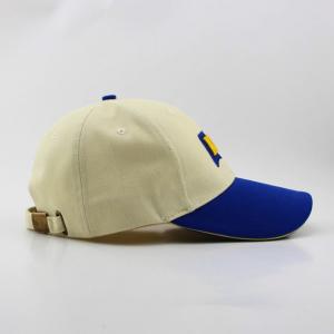  Sandwich Bill sports baseball caps color mixed curve brim golf hats blue and white color brushed heavy cotton custom Manufactures
