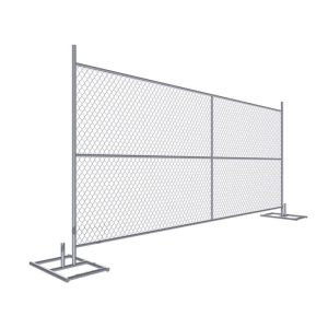  Galvanized Temporary Fence Chain Link 16mm 50x50mm Manufactures