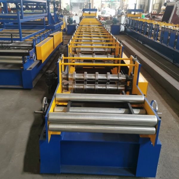 Galvanized Steel Valley Gutter Downspout Roll Forming Machine With 18 Stations