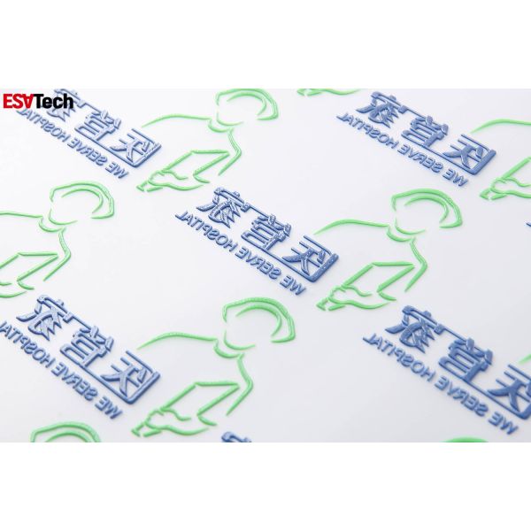 12pt Font Sans serif Text Sew On or Iron On Fabric Patch for Clothing