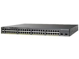  740W Switch Cisco Catalyst 2960 48 Ports , 2 X 10G Switch Cisco 2960 Series Manufactures