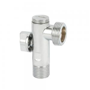  OEM Chrome Plated Brass Angle Valve 3/4 inch angle valve Anti Leakage Manufactures