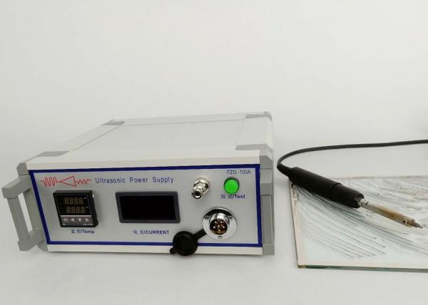 Quality Hand Held Ultrasonic Soldering Iron 60Khz Soldering Copper Wire On Glass for sale