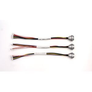 Waterproof IP68 7 Pin Push Pull Cable Connectors Self Latching 2.5A ZEG.0K.307