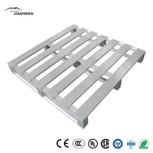  Heavy Duty Stacking Racking System Injection Warehouse Storage Steel Metal Pallet Metal Tray Good Sale Manufactures