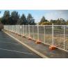 Buy cheap Interlocking Removable Steel Temporary Fencing , Portable Fence Panels from wholesalers