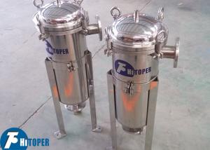 China Stainless Steel SS 304 316 Made Single Bag Filter Housing for Pre-Filtration on sale
