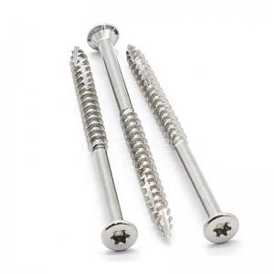  Torx Drive Countersunk Head Self Tapping Decking Screws Stainless Steel 304 Wood Screw Manufactures