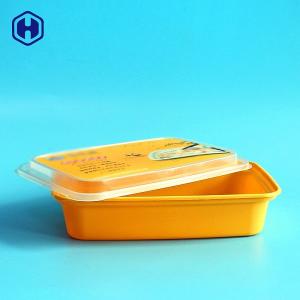 China Empty Food Packaging Plastic Container  In Mould Labeling 400ML 750ML on sale