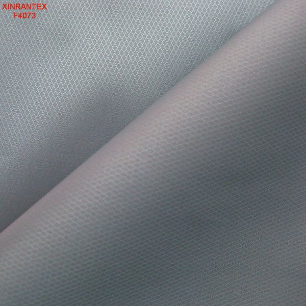F4073 n/p interweave weaving fabric two tones rhomb design