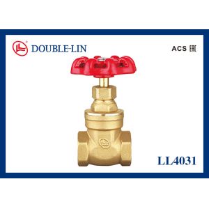 Buy cheap Cast Iron Handle Female X Female 4 Inch Brass Gate Valve from wholesalers