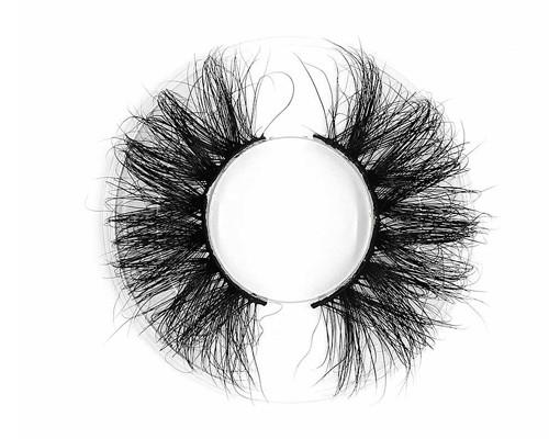 ROHS Fluffy Mink Lashes , Nature Black 30mm Mink Eyelashes