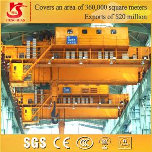  China Brand QDY Factory 50ton Metallurgy casting and foundry iron works Overhead Crane Manufactures