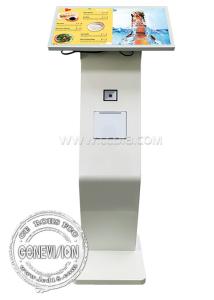  21.5&quot; Cashless Self Ordering Touch Screen LCD Payment Machine K Stand with Printer QR Code Scanner Manufactures