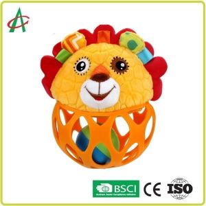 Buy cheap Food Grade L14cm Baby Plush Rattle Hand Fine Movement Training from wholesalers