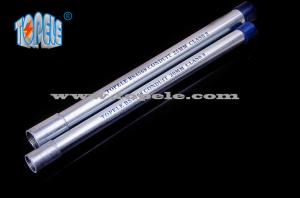  Galvanized Steel BS4568 Conduit / BS4568 TUBE / GI PIPE With Protection Cap Manufactures