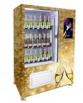 Glass Bottle Vending Machine With Elevator To Sell Red Wine champagne Micron