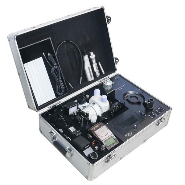 Quality 20 Items Multifunctional Gem Testing Kit With 40X Gem Microscope for sale