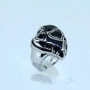 China stainless steel heart shape ring with enemal  LRX09 on sale