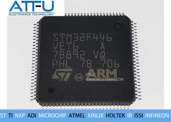 Quality Low Power MCU Chips QFP100 32 Bit MCU FPU STM32F446VET6 Full Speed Capability for sale