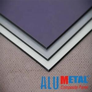 China 4mm PVDF Aluminum Composite Panel with UV Radiation Protection acm panel on sale