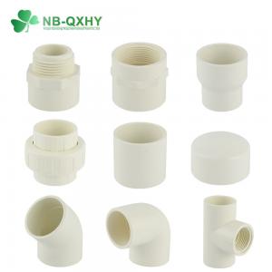  UV Protection Sch40 90 Elbows PVC Pn16 Sch40 Pipe Plastic Flanges Fittings for Market Manufactures
