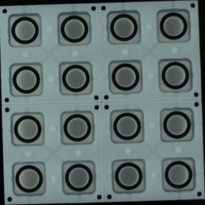 Translucent 4x4 POS Terminal Custom Silicone Rubber Keypads