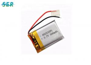  Long Cycle Life Lithium Polymer Rechargeable Battery 3.7V 602535 For MP3 MP4 Player Manufactures