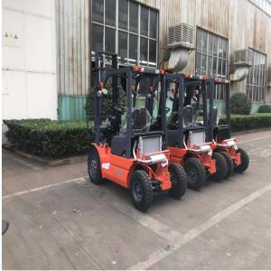  Pneumatic Tires Diesel Forklift Truck 3000mm Lift Height Automatic Transmission Manufactures