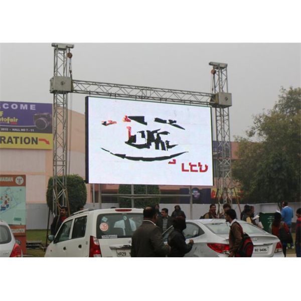 P12 / P10 High Brightness LED Advertising Screen Digital Signage Dies - Casting