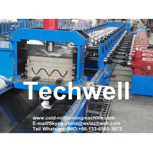  Highway Line Metal Guardrail Roll Forming Machine Manufactures