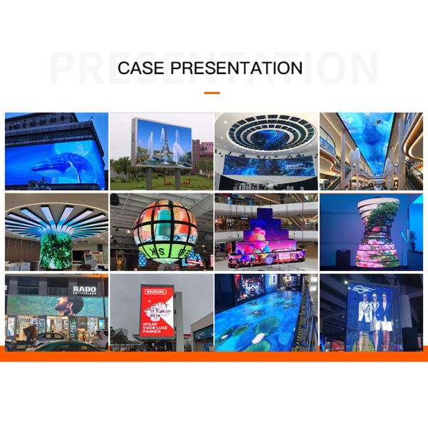 SMD Full Color Indoor Customized Flexible LED Panel Column Cylinder Soft LED Screen P1.875 P2 P2.5 P3 Curved LED Display