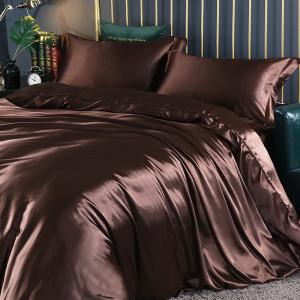 China Father'S Day 100 Silk Bedding Set , 4Pcs 16mm Mulberry Duvet Cover on sale