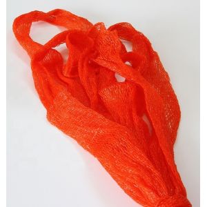 Red HDPE Fruit And Vegetable Mesh Net Bag Packing