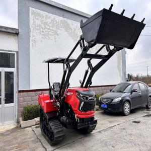  50Hp Small Rotary Cultivator Mini Crawler Lawn Mower For Orchard Rotary Tiller Cultivator Manufactures