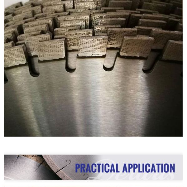 Granite Quartz Stone Wet Cutting 14 Inch Segmented Diamond Carbide Circular Saw Blade