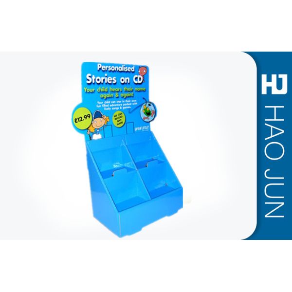 Cardboard Point Of Sale Display For Magazine Poster , Corrugated Display Boxes