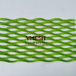 Hexagon Hole Aluminum Expanded Metal Mesh for Facade Cladding