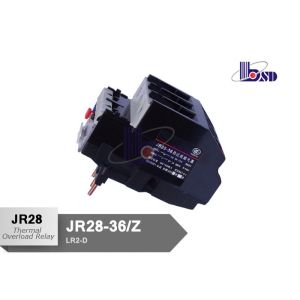  36A 3 Phase Thermal Overload Relay / White Thermal Overload Contactor Manufactures