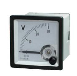 China SD-48 DC 150V Analog Panel Meter Voltmeter Class 2.5 Accuracy on sale