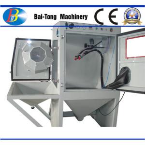  Surface Cleaning Automatic Sandblasting Machine Semi Auto Roller Basket Type Manufactures